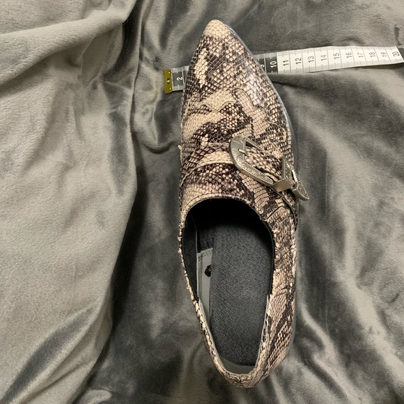 Snake skin print Ankle Boots - Picture 6 of 7